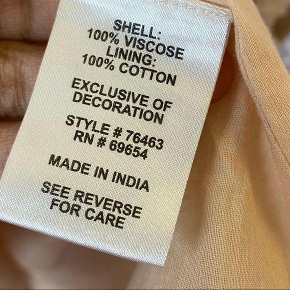 EUC Rahi Cali Floral Cutout Back Ruffle Dress - Picture 9 of 12